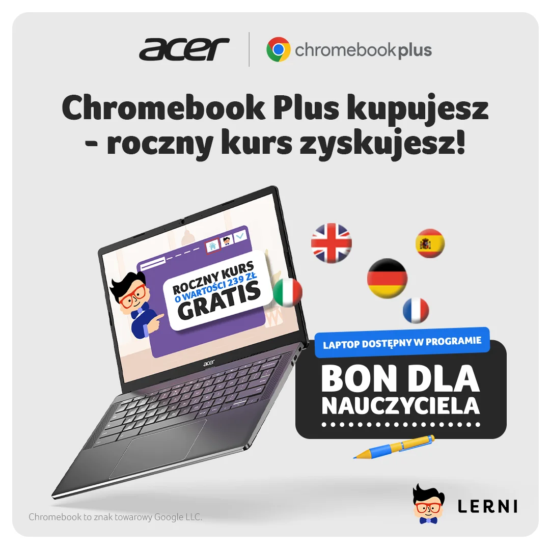Promocja Chromebook LErni